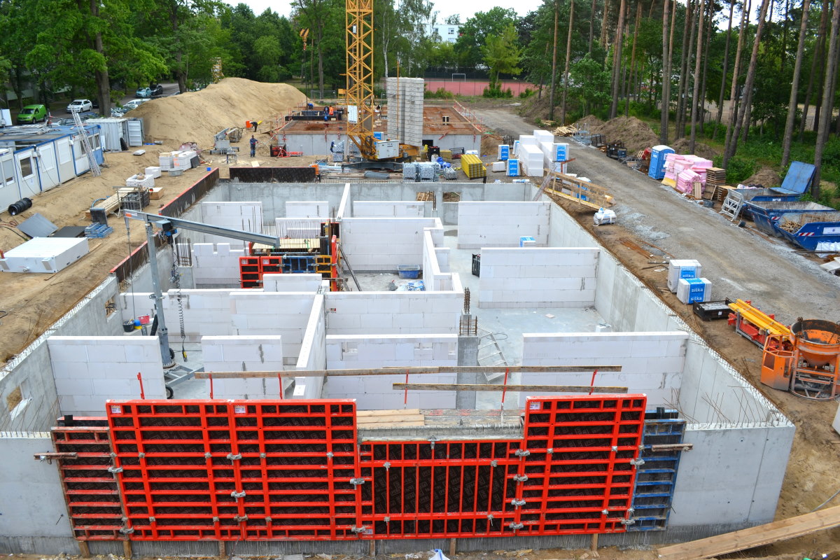 Neubau von drei baugleichen Wohngebäuden