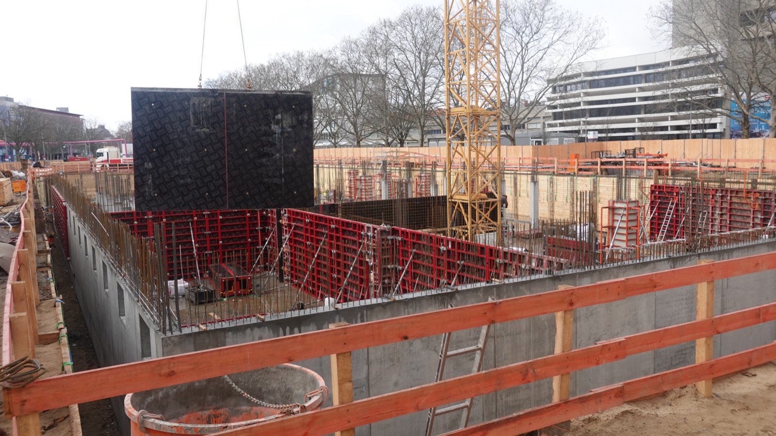 Neubau eines Laborgebäudes am Campus Mitte, WAL